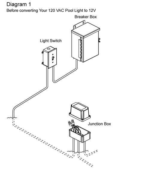 pool light junction box wiring|swimming pool light wiring diagram.